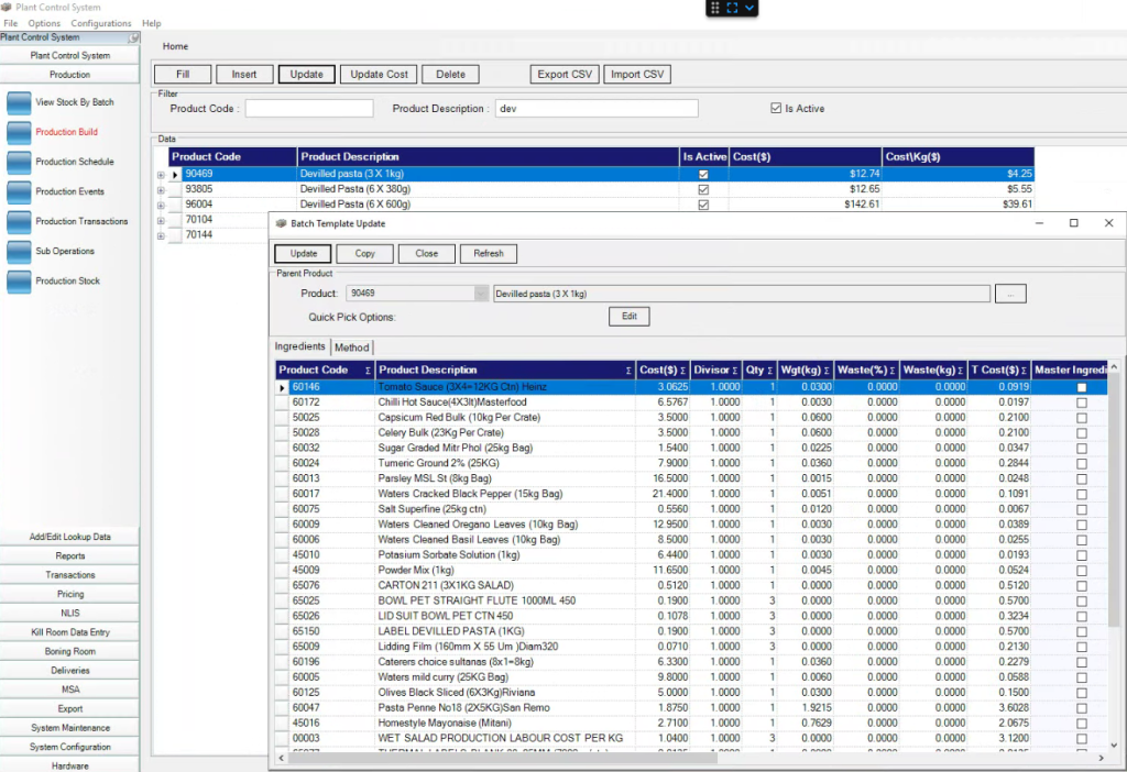 Recipe Management